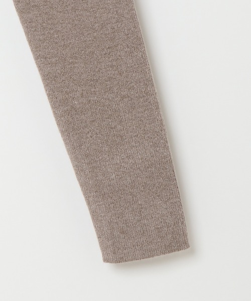 notch.（ノッチ）の「リブタートルネックプルオーバー（ニット/セーター・レディース・グリーン/オフホワイト/ブラック/ベージュ・M）」の9枚目の写真