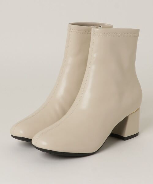 NUOVO（ヌオーヴォ）の「NUOVO ヌオーヴォ FL SQ HEEL 6 フレックス スクエア  ヒール NE80157 IVORY（ブーツ・レディース・グレー・X-LARGE/LARGE/MEDIUM/SMALL）」の2枚目の写真