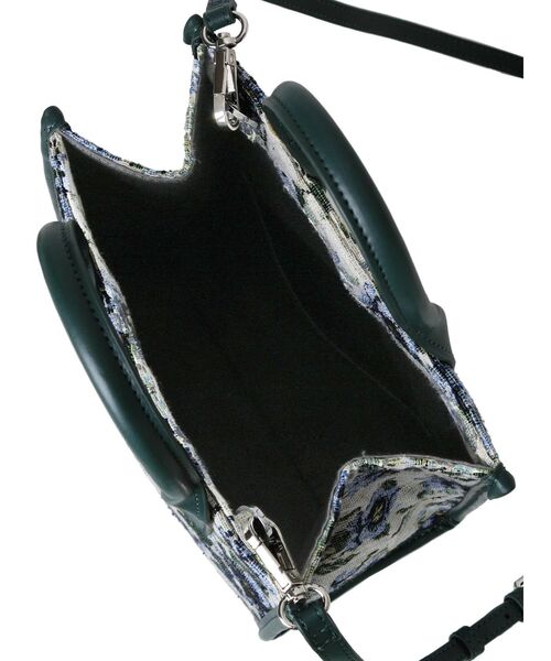 merry jenny（メリージェニー）の「ジャガード2way bag（ハンドバッグ・レディース・ブラック/ベージュ・FREE）」の12枚目の写真