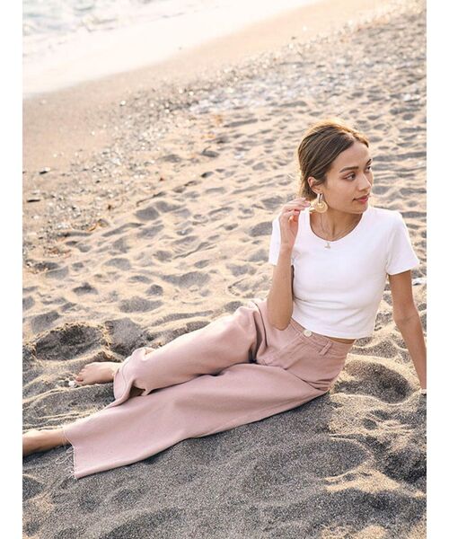 To the sea（トゥーザシー）の「ウォームワッフルパンツセット