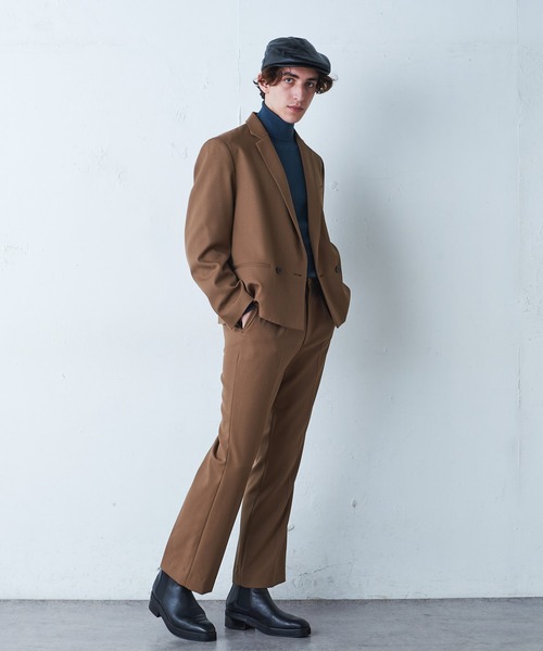 CPH（シーピーエイチ）の「【CPH / シープラスヘッドウェア】Synthetic Leather Hunting(シンセティックレザー ハンチング)（ハンチング/ベレー帽・メンズ・ブラック・FREE）」の3枚目の写真