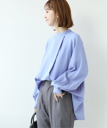 Simplicite | フロントタック ラップブラウス◆(Tシャツ/カットソー)