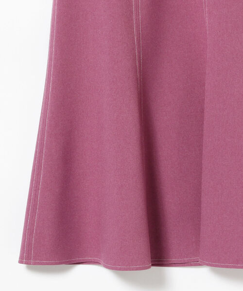 Ray BEAMS(レイビームス)の「Ray BEAMS / 配色 ステッチ マーメイド スカート(スカート・レディース・ブラック/レッド系その他・1/0)」の21枚目の写真