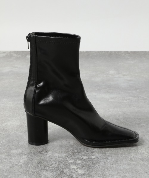 JEANASIS（ジーナシス）の「ストレッチモカシンブーツ/237337（ブーツ・レディース・ブラック/イエロー系その他/ホワイト・LARGE/MEDIUM）」の17枚目の写真