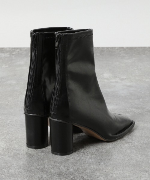 JEANASIS（ジーナシス）の「ストレッチモカシンブーツ/237337（ブーツ・レディース・ブラック/イエロー系その他/ホワイト・LARGE/MEDIUM）」の12枚目の写真