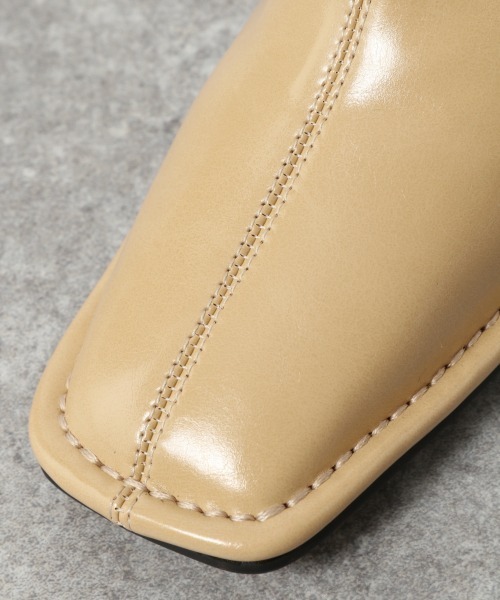 JEANASIS（ジーナシス）の「ストレッチモカシンブーツ/237337（ブーツ・レディース・ブラック/イエロー系その他/ホワイト・LARGE/MEDIUM）」の15枚目の写真