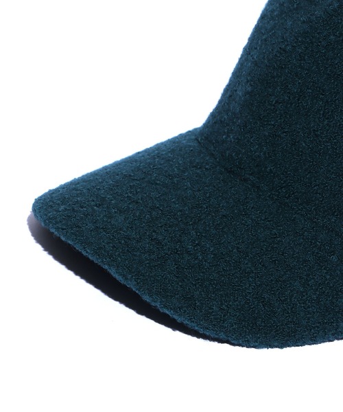 LACOSTE（ラコステ）の「LACOSTE/ラコステ ウールキャップ（キャップ・メンズ・オフホワイト/グリーン・FREE）」の5枚目の写真