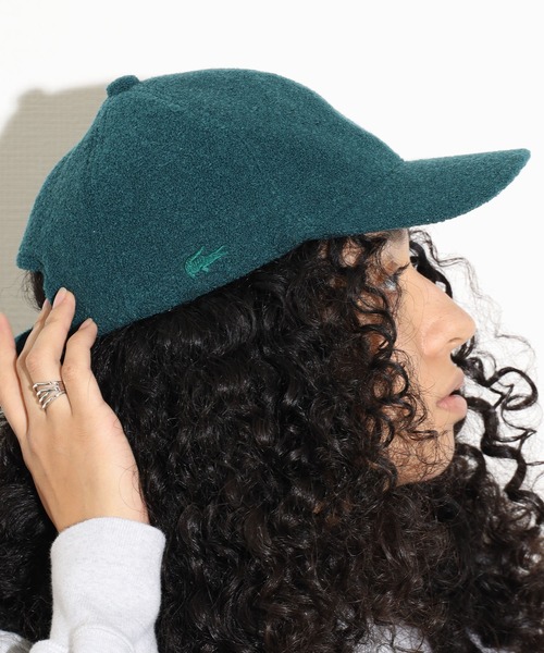LACOSTE（ラコステ）の「LACOSTE/ラコステ ウールキャップ（キャップ・メンズ・オフホワイト/グリーン・FREE）」の16枚目の写真