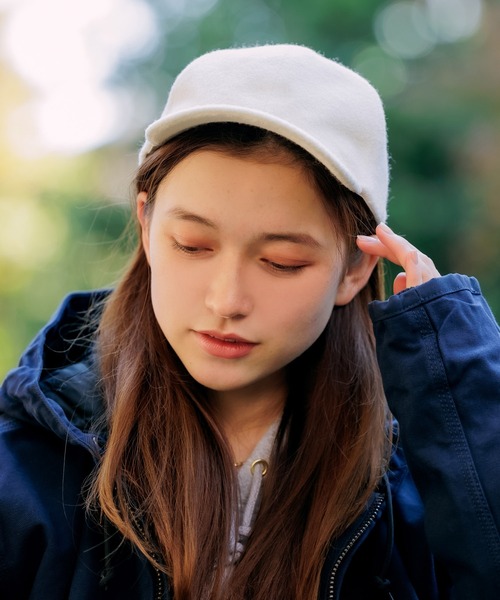 LACOSTE（ラコステ）の「LACOSTE/ラコステ ウールキャップ（キャップ・メンズ・オフホワイト/グリーン・FREE）」の20枚目の写真