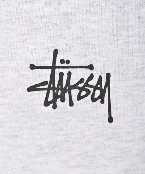 STUSSY（ステューシー）の「STUSSY (ステューシー) BASIC STUSSY HOOD プルパーカー（パーカー・メンズ・ライトグレー/ブラック・XL/L/M/S）」の3枚目の写真