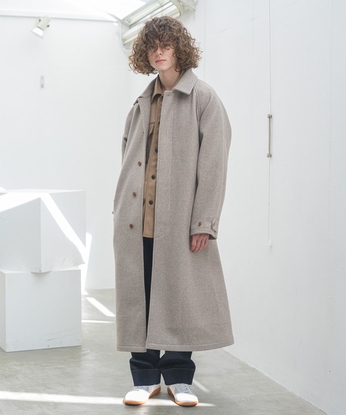 CasperJohn ステンカラーコート CASPER JOHN（キャスパージョン）の「Layered soutien collar