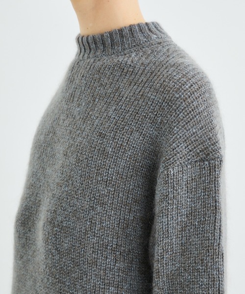 marka（マーカ）の「【marka/MARKAWARE】CREW NECK（ニット/セーター・メンズ・イエロー/ブルー・2/1）」の22枚目の写真