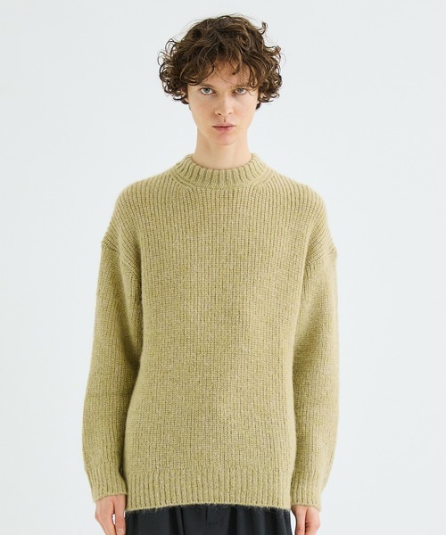 marka（マーカ）の「【marka/MARKAWARE】CREW NECK（ニット/セーター・メンズ・イエロー/ブルー・2/1）」の15枚目の写真