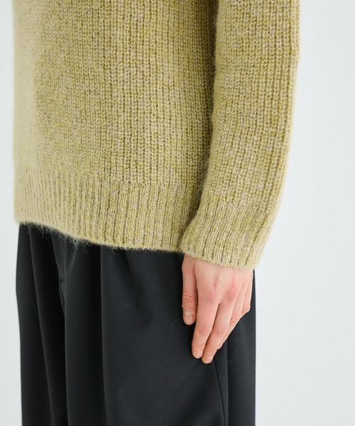 marka（マーカ）の「【marka/MARKAWARE】CREW NECK（ニット/セーター・メンズ・イエロー/ブルー・2/1）」の5枚目の写真