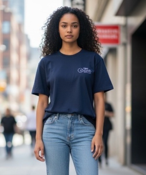 A.en(エイエン )の「A.EN CLASSIC T-SHIRT(Tシャツ/カットソー・メンズ・ホワイト/ブラック/ネイビー/バーガンディー・S/XXL/XL/M/L)」の18枚目の写真
