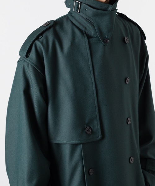 MILITARY TRENCH HOOD COAT（トレンチコート）｜ato（アトウ）の