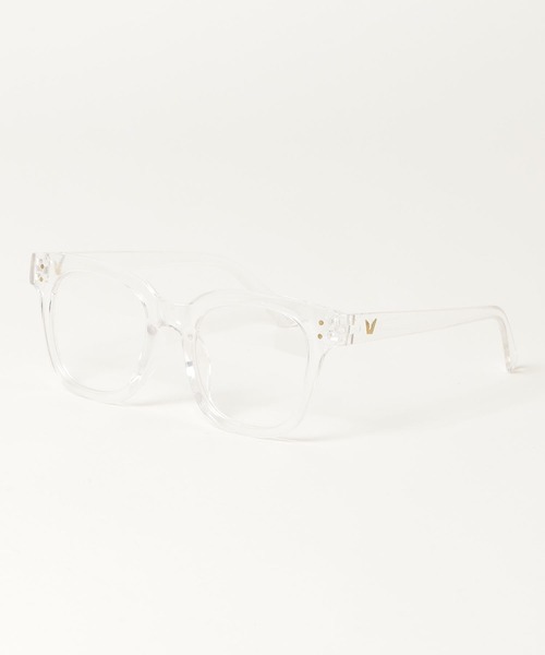 MANGROVE(マングローブ)の「フルリムウェリントンメガネ(メガネ・レディース・ブラック/クリア・FREE)」の12枚目の写真