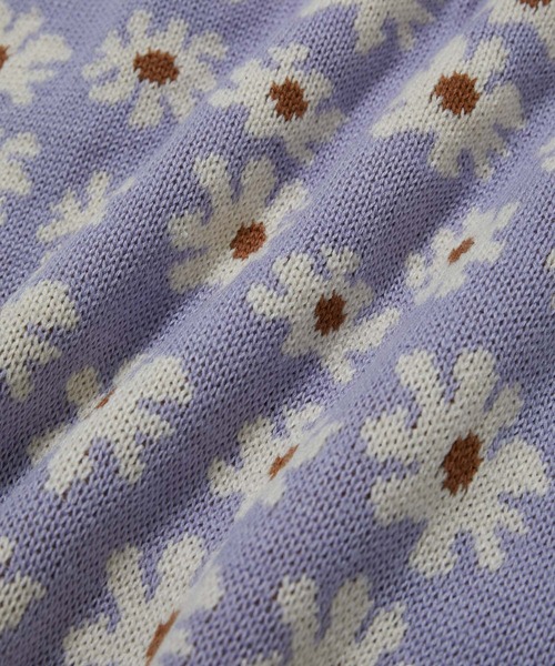 vis-`a-vis（ビサビ）の「【WEB限定】フラワージャガードニットプルオーバー（ニット/セーター・レディース・ターコイズブルー/ラベンダー/ブラック・FREE）」の19枚目の写真