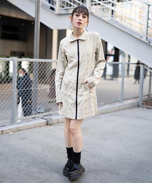 X-girl（エックスガール）の「LOOSE SOCKS/ルーズソックス（ソックス/靴下・レディース・ホワイト/ブラック/ピンク・ONE SIZE）」の5枚目の写真