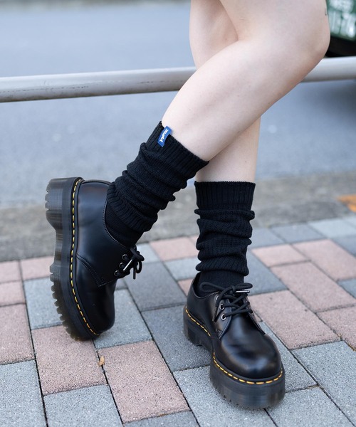 X-girl（エックスガール）の「LOOSE SOCKS/ルーズソックス（ソックス/靴下・レディース・ホワイト/ブラック/ピンク・ONE SIZE）」の15枚目の写真