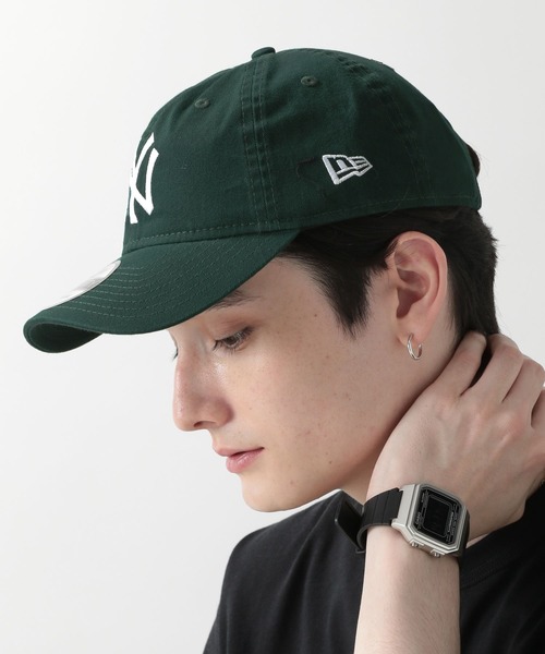 NEW ERA（ニューエラ）の「【NEW ERA/ニューエラ】9TWENTYロゴキャップ（キャップ・メンズ・ベージュ/ネイビー/グレー/ブルー/グリーン/ブラック/レッド/ホワイト・FREE）」の5枚目の写真