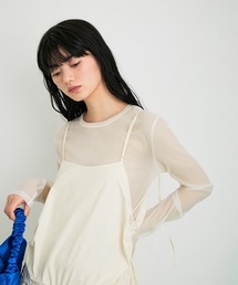 ADAM ET ROPE' | ストレッチタフタロングTee(Tシャツ/カットソー)