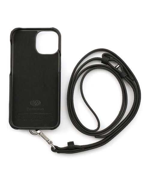 ROYAL FLASH(ロイヤルフラッシュ)の「Demiurvo/デミウルーボ/POCHE/iPhone13mini ストラップ付/BLK(スマホケース/カバー・メンズ・ブラック・FREE)」の2枚目の写真