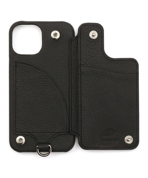 ROYAL FLASH(ロイヤルフラッシュ)の「Demiurvo/デミウルーボ/POCHE/iPhone13mini ストラップ付/BLK(スマホケース/カバー・メンズ・ブラック・FREE)」の5枚目の写真
