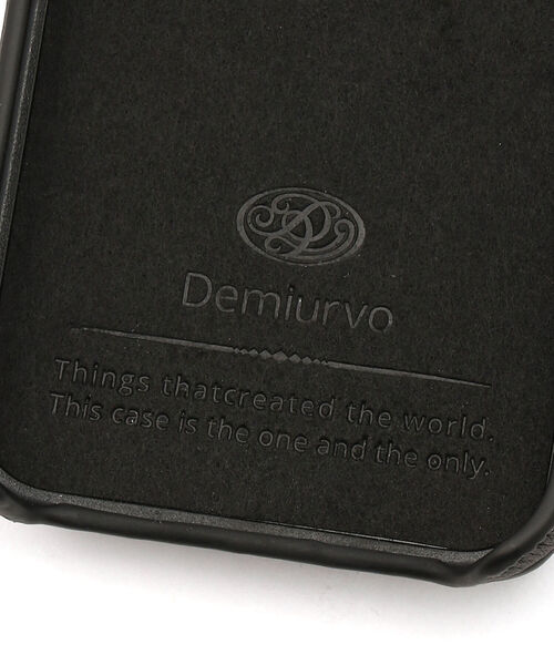 ROYAL FLASH(ロイヤルフラッシュ)の「Demiurvo/デミウルーボ/POCHE/iPhone13mini ストラップ付/BLK(スマホケース/カバー・メンズ・ブラック・FREE)」の10枚目の写真