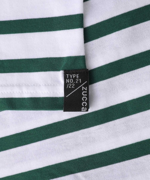 ZUCCa（ズッカ）の「バスクコットン/長袖Ｔシャツ（Tシャツ/カットソー・レディース・ネイビー/その他8/ホワイト/グリーン/その他5・M size）」の17枚目の写真