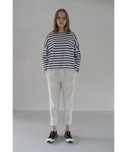 ZUCCa（ズッカ）の「バスクコットン/長袖Ｔシャツ（Tシャツ/カットソー・レディース・ネイビー/その他8/ホワイト/グリーン/その他5・M size）」の13枚目の写真