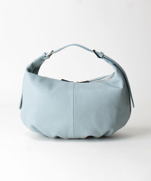 ELYSIR（エリジール）の「＜ELYSIR＞MOON レザー ショルダーバッグ（ショルダーバッグ・レディース・ホワイト/ライトブルー・FREE）」の4枚目の写真