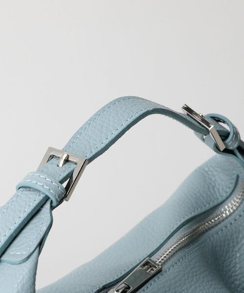 ELYSIR（エリジール）の「＜ELYSIR＞MOON レザー ショルダーバッグ（ショルダーバッグ・レディース・ホワイト/ライトブルー・FREE）」の8枚目の写真