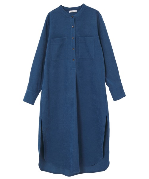 fifth(フィフス)の「コーデュロイシャツワンピース(ワンピース・レディース・ブルー/ブラウン・S/M)」の3枚目の写真