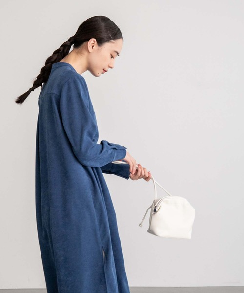 fifth(フィフス)の「コーデュロイシャツワンピース(ワンピース・レディース・ブルー/ブラウン・S/M)」の13枚目の写真