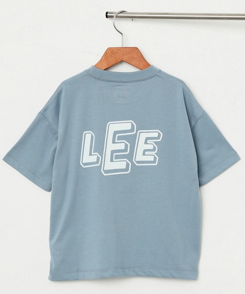 Lee（リー）の「Lee/リー【110-150cm】キッズ　バックプリント　半袖Tシャツ（Tシャツ/カットソー・キッズ・チャコールグレー/オフホワイト/ピンク/イエロー/ブルー・110/120/130/140/150）」の3枚目の写真