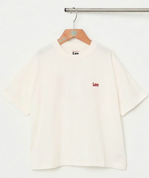 Lee（リー）の「Lee/リー【110-150cm】キッズ　バックプリント　半袖Tシャツ（Tシャツ/カットソー・キッズ・チャコールグレー/オフホワイト/ピンク/イエロー/ブルー・110/120/130/140/150）」の8枚目の写真
