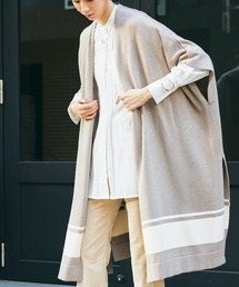 ニットポンチョ