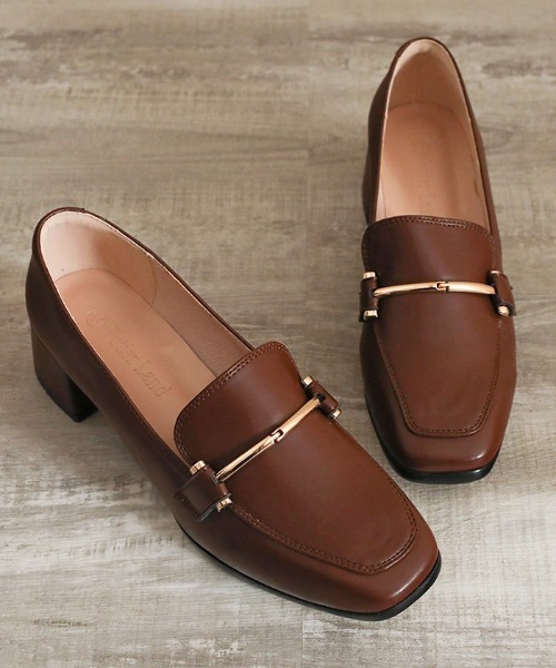 Futier land（フューティアランド）の「マルチwayビットヒールローファー（ローファー・レディース・アイボリー/ブラック/ブラウン・36/37/38/39/40）」の3枚目の写真