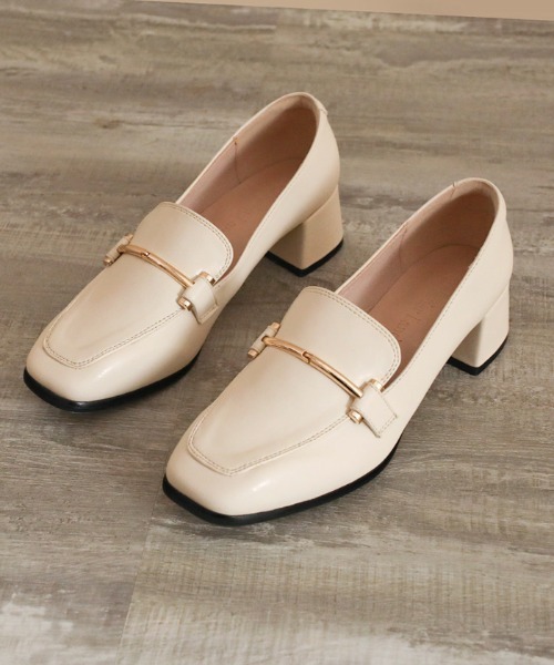 Futier land（フューティアランド）の「マルチwayビットヒールローファー（ローファー・レディース・アイボリー/ブラック/ブラウン・36/37/38/39/40）」の5枚目の写真