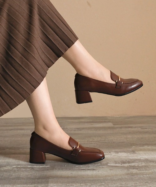 Futier land（フューティアランド）の「マルチwayビットヒールローファー（ローファー・レディース・アイボリー/ブラック/ブラウン・36/37/38/39/40）」の8枚目の写真