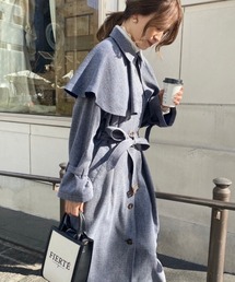 one after another NICE CLAUP | 【ケープ取り外し可能】トレンチコート(トレンチコート)