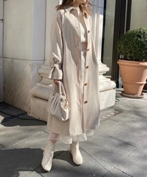 one after another NICE CLAUP | 2WAYケープ付きステンカラートレンチコート(トレンチコート)