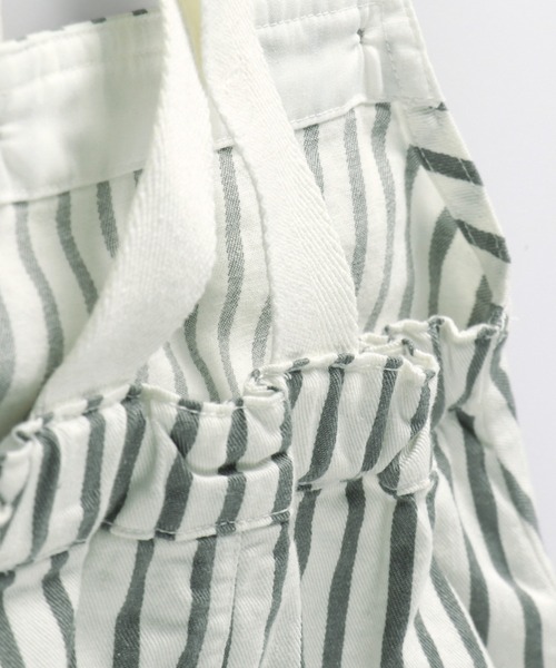 BRANSHES（ブランシェス）の「ハーフ丈サロペット（その他ベビーウェア・キッズ・オフホワイト/ブルー・80ｃｍ/70cm）」の19枚目の写真