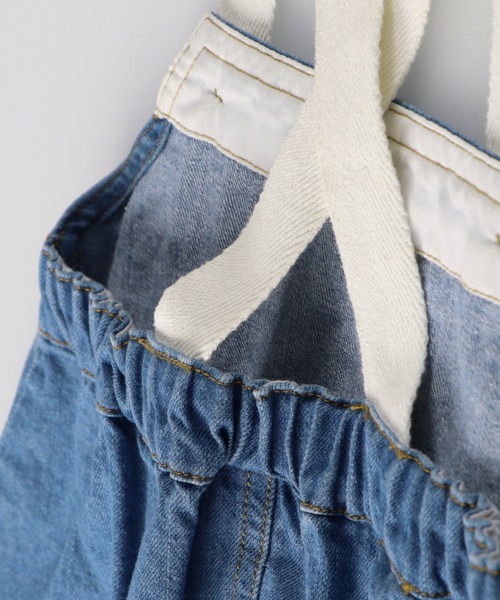 BRANSHES（ブランシェス）の「ハーフ丈サロペット（その他ベビーウェア・キッズ・オフホワイト/ブルー・80ｃｍ/70cm）」の20枚目の写真