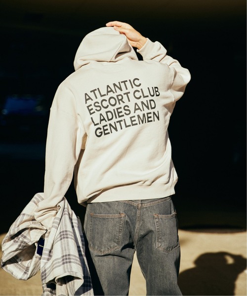 Russell Athletic(ラッセルアスレティック)の「【RUSSELL ATHLETIC】別注 AE.CLUB パーカー(パーカー・メンズ・ホワイト系その他/グレー系その他/イエロー・LARGE/MEDIUM)」の8枚目の写真