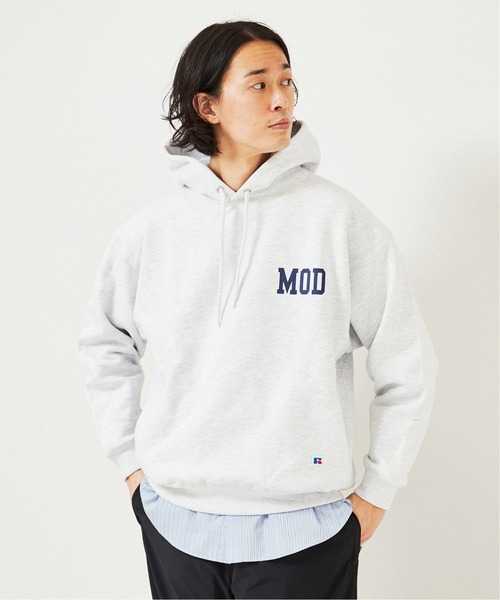 Russell Athletic(ラッセルアスレティック)の「【RUSSELL ATHLETIC】別注 AE.CLUB パーカー(パーカー・メンズ・ホワイト系その他/グレー系その他/イエロー・LARGE/MEDIUM)」の16枚目の写真