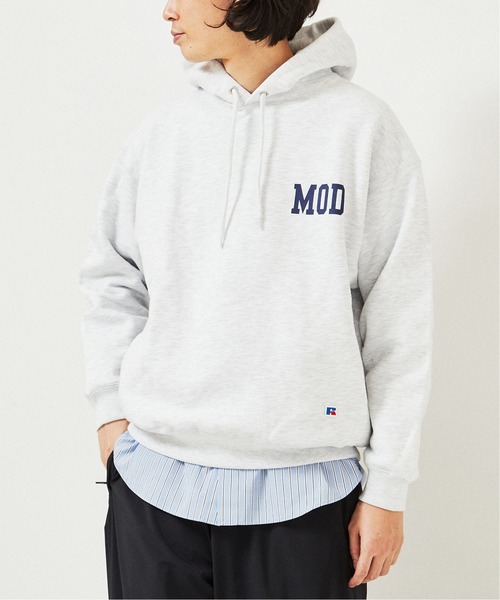 Russell Athletic(ラッセルアスレティック)の「【RUSSELL ATHLETIC】別注 AE.CLUB パーカー(パーカー・メンズ・ホワイト系その他/グレー系その他/イエロー・LARGE/MEDIUM)」の19枚目の写真