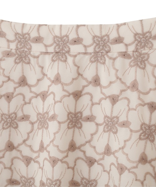 PROPORTION BODY DRESSING(プロポーションボディドレッシング)の「エンブロイダリーフラワースカート / 1212120309(スカート・レディース・オフホワイト/ライトグリーン/ブルー・MEDIUM/X-SMALL/SMALL)」の16枚目の写真