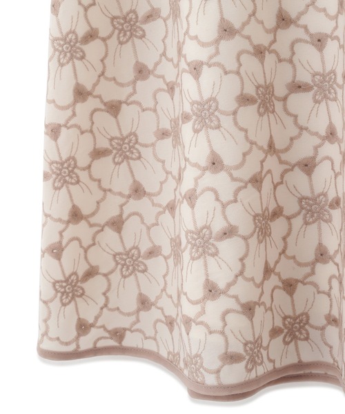 PROPORTION BODY DRESSING(プロポーションボディドレッシング)の「エンブロイダリーフラワースカート / 1212120309(スカート・レディース・オフホワイト/ライトグリーン/ブルー・MEDIUM/X-SMALL/SMALL)」の18枚目の写真